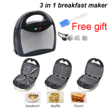 electric sandwich maker panini toaster machine three-in-one sandwich machine