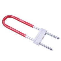 Glass door lock shop lock double open door lock U-lock anti-theft door lock electric car motorcycle lock