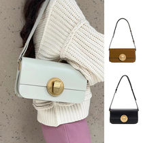 PECO New Canned Cup Bag Fashion Vintage Single Shoulder Under Pack Superior Buffalo Light Luxury Pack
