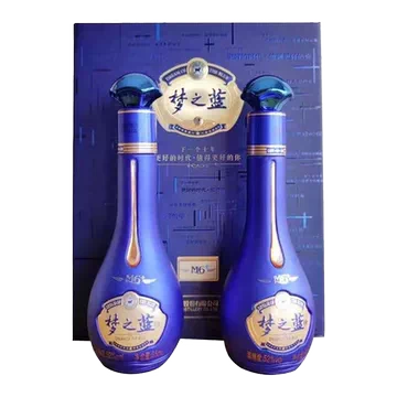 【新品未開封】中国 白酒 梦之蓝 夢之藍 M6 52% webp400
