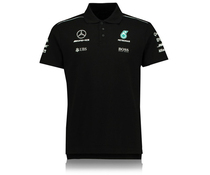  AMG team new mens short-sleeved lapel T-shirt POLO shirt F1 clothes racing clothes car fan work customization