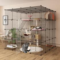 Cat cage Home villa Large free space Indoor cat house Large three-story cat cage villa clearance cat nest