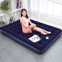  One-button automatic inflatable bed to send an inflatable pump Home outdoor portable air cushion bed sheet person bed lunch break folding air bed