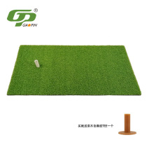 GP Golf Pad Rubber Fur Mini Portable Chipping Pad Indoor Office Swing Practice pad
