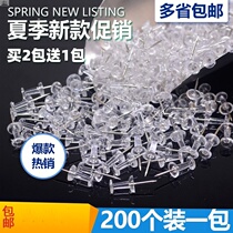 Transparent nail woodworking I-shaped nail painting pushpin art nail sketch nail sketch nail drawing board nail for sale