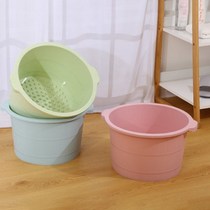 Health foot bath tub massage foot bath tub household insulation foot bath tub thickening and height plastic foot bath tub foot bath tub