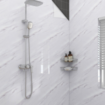 Toilet waterproof sticker Self-adhesive toilet bathroom Wall wall Shade Renovated Moisture-Thickened Imitation Tile Wall Sticker