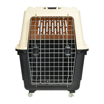Large pet air box Cat cage Dog cage Out of the dog training dog special vehicle transport box Air transport box
