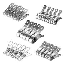 Thickened large 201 stainless steel strong windproof cool quilt drying clothes extra large quilt clip