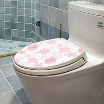 Toilet Sticker with Decorative Cartoon Cute Creativity Personality 3d Solid Waterproof and anti-mildew toilet Toilet Lid Sticker
