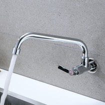 Rotatable in-wall kitchen single cold wash basin faucet sink balcony mop pool laundry pool faucet