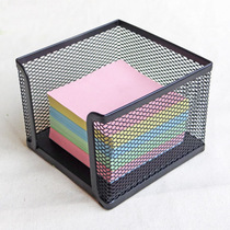 Office supplies stationery desktop supplies note box metal wire mesh memo box