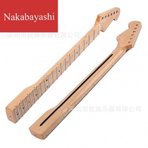 Electric guitar neck 22 Maple finger plate neck handle head Belt back center line