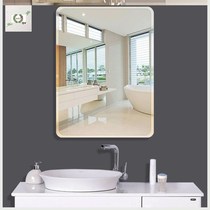 Can be pasted on the wall Wearing Mirror Sub full body wall-mounted Perforated Small Dorm Wall Wall Makeup Toilet