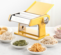 Noodle press Household manual small noodle making machine Household manual stainless steel noodle machine Home