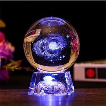 Solar system crystal ball ornaments simple daily gifts friends classmates birthday holiday commemorative gifts