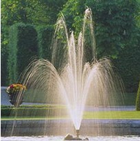 4 points full copper style style nozzle gardening water landscape landscape fish pond fountain nozzle water spray
