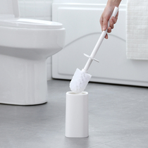 Toilet brush household no dead corner toilet brush toilet brush set with base toilet cleaning brush