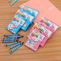  Student crayon set 8 colors 12 colors 24 colors three optional cute childrens coloring graffiti crayons