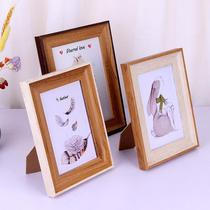 Photo frame printing logo simple creative photo frame table 7 inches 8 inches retro wedding photo studio childrens photo frame
