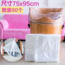 Disposable foot bag foot bath bag thick plastic pedicure bag foot high fumigation wooden barrel household plastic bag