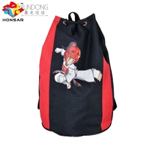 Taekwondo protective gear backpack Sanda clothing adult childrens storage bag large waterproof shoulder schoolbag custom printing