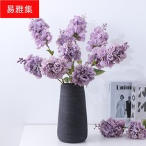 European imitation Hydrangea Evita Hydrangea fake flower silk flower living room table window wedding props Flower
