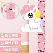 Volume height wall stickers removable wall three-dimensional decoration baby cartoon stickers height stickers home artifact record