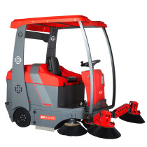 Lion Chi driving sweeper sanitation factory property road cleaning garage parking lot fully enclosed sweeper