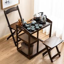 Tea cart Mobile Small Tea Desk Home Automatic minimalist Living room Gongfu Tea Suit Tea Water Cabinet Small Tea Table