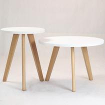 Manufacturer Direct Marketing Brief Modern Nordic Small House Style Guest Hall Furniture Round Tea Table Floating Window Table Sofa Edge A Few Corners