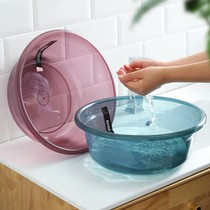 Washbasin resistant plastic washing basin baby washbasin household washing basin thick non-slip wear-resistant and durable