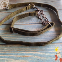 Golden Maoderu Training Dog P Chain Medium Large Dog Dog Rope Dog Chain Walking Dog Rope Tow with Pet Supplies Hair