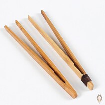 Kung Fu solid wood tea clip tea clip tea cup clip tweezers bamboo wood wash cup clip tea ceremony set tea set accessories