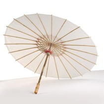 Photography Sunscreen Decoration Umbrella Ribbon Girl Ceiling White Pussy Red Oil Paper Umbrella Dancing Umbrella Art White Paper Umbrella