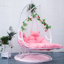 Hanging basket Rattan chair Foot double single hanging chair Adult Indoor balcony swing Outdoor Birds nest cradle Hammock