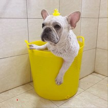 Bathtub puppy bucket Shower tub Dog spa bath Teddy French bucket Pet small dog cat bath bucket