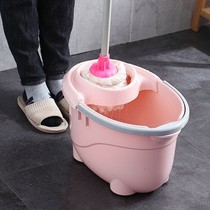 Mop squeegee household plastic living room sanitary cleaning bucket squeezing water single bucket wash mop bucket mop bucket sponge mop