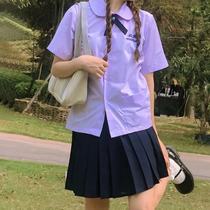 Thai school uniform Nano with pleated skirt suit Thai first love taboo girl College style JK uniform shirt