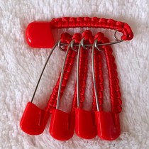 Baby safety pin g-shaped red rope woven jewelry pregnant woman brooch 5