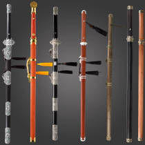Dragon Springs Zumbu Knife Sword Culture Pattern Steel Tang Cross-Knife Integrated Single-Edged Sword Anti-Body Cold Weapon without a blade