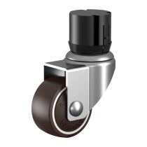 Silent universal wheel Vegetable shopping cart Small pull cart folding shopping cart TPR wear-resistant wheel