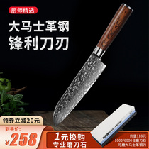 Sishiro Damascus steel chef knife Sande knife Japanese household chef knife super fast sharp special cooking knife