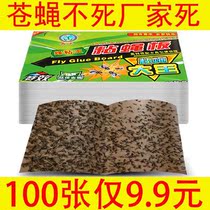 100 flies mosquitoes stickers non-polluting kitchen armyworms simple sticky fly rubber sheets for agriculture trap and kill flies dip plates
