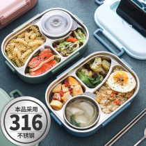 Primary school lunch box boys insulation antibacterial 316 food grade 304ins wind portable lunch lunch Boys Girls