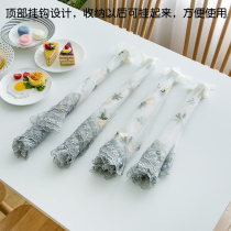 Large cover household new dish rice fly cover breathable cover cover cover food storage basket dining table cover folding umbrella