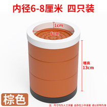 Bed Foot Heightening Bed Leg Plus High Theorizer Universal Cushion Wood Furniture Tea Table Sofa Cabinet Table Corner Fridge Foot