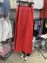 BA RON-L South Korea Dongdaemun 2022 summer new solid color fashion sweet lady skirt