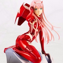 National Team 02 Hand-run Crane Hops red coat Zero Two Domestically Produced Zero Two Action Marvel Office Model Pendulum of Quality Edition