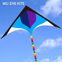 Weifang kite 2021 New Adult special long tail kite children breeze easy flying triangle kite beginner